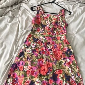 Midi floral dress
